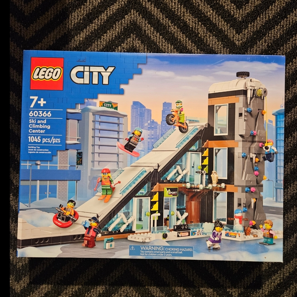 LEGO City Ski and Climbing Center Building Set 60366